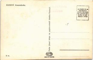 Krasznahorkaváralja, Krásnohorské Podhradie (Rozsnyó, Roznava); Krasznahorka vára. Fuchs József kiad...