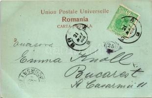 1900 Braila, Portul / port at night, ships