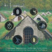 2019. 5Ft-200Ft (6xklf) "Tokaji borvidék" forgalmi sor szettben + "Tokaj borvidék&quo...