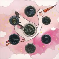 2019. 5Ft-200Ft (6xklf) + Emlékérem "Baby Coin Set - Magyarország pénzérméi születésem évében&q...