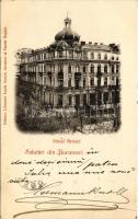 1900 Bucharest, Bukarest, Bucuresti, Bucuresci; Hotel Bristol