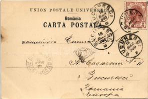 1900 Bucharest, Bukarest, Bucuresti, Bucuresci; Atheneul Roman / winter (fl)