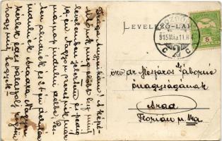 1915 Pozsony, Pressburg, Bratislava; Jezsuita templom májusi oltára, belső / church, interior (EB)