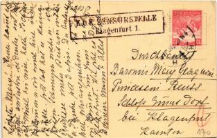 1917 Pöstyén, Piestany; Park sor / street view (EK)