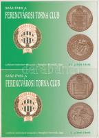 Ferencvárosi Torna Club (FTC, Fradi) 1899-1999 Centenáriumi képeslap sorozat - 11 db modern képeslap...