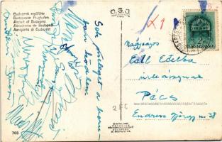 1940 Budaörs, Budapesti repülőtér, KLM repülőgép (fl)