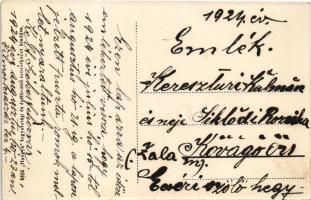 1924 Kővágóörs, Ecséri rom