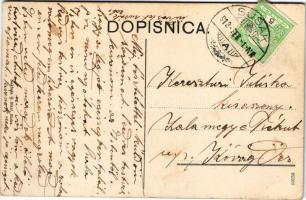 1912 Fiume, Rijeka; Susak, Kacicevo Setaliste, Hrv. Primorje / promenade
 (EK)