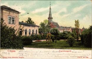 1915 Opava, Troppau; Engelsbergpark / park (EK)