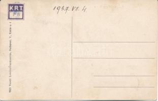 1929 Kiskunfélegyháza, Főgimnázium, Roykó B. üzlete, kölcsön könyvtár. Vasúti levelezőlapárúsítás 99...