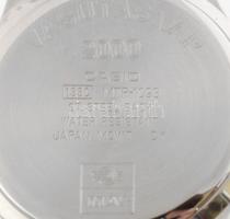 Casio férfi karóra, működik, kvarc, bőr szíjjal, számlap d: 28 mm