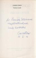 Cseres Tibor:  Vízaknai csaták. Regény. (Dedikált.) Budapest, (1988). Magvető Könyvkiadó - Szépirodalmi Könyvkiadó (Alföldi Nyomda, Debrecen). 861 + [3] p. Dedikált: ,,dr. Horváth István nagykövetünknek baráti üdvözlettel: Cseres Tibor. 88. X. 16". Cseres Tibor (1915-1993) fragmentált részekből felépülő Erdély-regénye egy román-magyar identitású hős élettörténetén keresztül beszéli el Erdély hányattatott 19-20. századi sorsát. A regény első kiadása az etnikai célzatú erdélyi falurombolások évében, 1988-ban jelent meg, példányunk a második kiadásból való. Prov.: Horváth István (sz. 1943) közgazdász, diplomata, nagykövet. A közgazdász szerző 1966-tól a külkereskedelemben dolgozott, 1979-től az MSZMP Gazdaságpolitikai Bizottságának tagja, 1983-tól hágai, 1984-1991 között bonni nagykövet, majd Horn Gyula külpolitikai tanácsadója. Fűzve, színes, illusztrált kiadói borítóban. Jó példány.