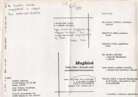 Tollas Tibor: 
Hazafelé. Negyven év válogatott versei. (Dedikált.)
Lakitelek, 1991. Antológia Kiad...