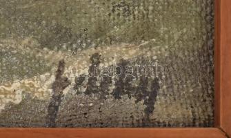 Feleky György (1893-?): Női akt, olaj, vászon Jelzett, modern fa keretben 39x29 cm