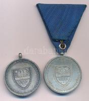 1940. "Erdélyi részek felszabadulásának emlékére" 2db Zn emlékérem, az egyik eredeti mells...