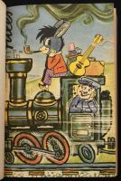 1959 Füles magazin teljes évfolyama két kötetben, III. évf. 1-52. sz. Egészvászon-kötésben, jó állap...