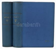 1958 Füles magazin teljes évfolyama két kötetben, II. évf. 1-52. sz. Egészvászon-kötésben, jó állapo...