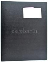 A4-es gyűrűs képeslap album 336 férőhellyel / A4 size postcard album for 336 postcards