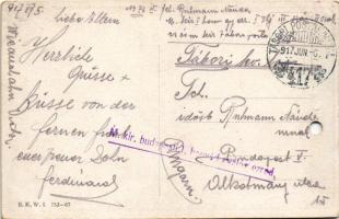 1917 Gott erhalte, Gott beschütze! / Charles I of Austria and Queen Zita, K.u.K. military propaganda...