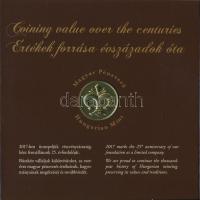 2017. 5Ft-200Ft (6xklf) forgalmi szett + "Magyar Pénzverő" emlékérem T:BU Adamo FO51