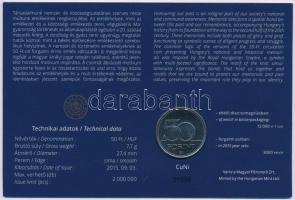 2015. 50Ft Cu-Ni "Nemzeti és Történelmi Emlékhelyek" első napi veret számozott emléklapon,...