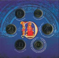 2014. 5Ft-200Ft (6xklf) "Lancea Regis" forgalmi sor szettben, benne ónozott réz Szent Istv...