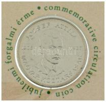 2005. 10Ft Cu-Ni "József Attila" (3x) sorszámkövetők, sorszámozott emléklapokon "1066...