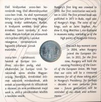 2011. 5Ft-200Ft (6xklf) forgalmi sor szettben + 3000Ft Ag "Az Európai Unió Tanácsának magyar el...