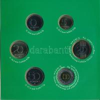 2011. 5Ft-200Ft (6xklf) forgalmi sor szettben + 3000Ft Ag "Az Európai Unió Tanácsának magyar el...