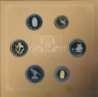 2010. 5Ft-200Ft (6xklf) "Himnusz" forgalmi sor szettben T:BU Adamo FO44