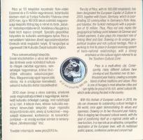 2010. 5Ft-200Ft (6xklf) forgalmi sor szettben + "Pécs 2010 - Európa Kulturális Fővárosa" A...