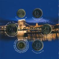 2009. 5Ft-200Ft (6xklf) "Lánchíd" forgalmi sor szettben T:BU Adamo FO43