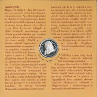 2009. 5Ft-200Ft "Haydn" (6xklf) forgalmi sor + "Joseph Haydn" Ag emlékérem (12g/...