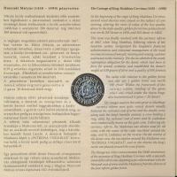 2008. 1Ft-100Ft (7xklf) + Mátyás denár Ag fantáziaverete (10g/0.999/27mm) "Reneszánsz emlékév&q...