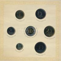 2008. 1Ft-100Ft (7xklf) + Mátyás denár Ag fantáziaverete (10g/0.999/27mm) "Reneszánsz emlékév&q...