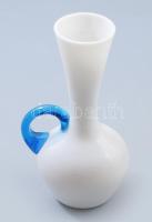 Murano opalitüveg váza. Jelzés nélkül, hibátlan, m: 15,5 cm