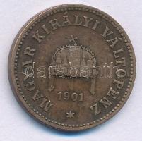 1901KB 2f bronz T:XF,VF patina
Adamo K2