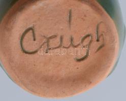 Czúgh János (1917-1993): Miniatűr miskakancsó. Jelzett, m: 9 cm