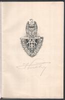 1920 Díszebéd Horthy Miklós Magyarország kormányzójának tiszteletére - a Fővezérség tisztikara, benn...