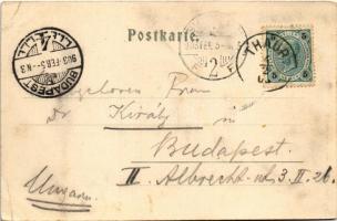 1903 Rum (Tirol), Gasthaus zum Altwirt / inn, general view. Art Nouveau (EK)