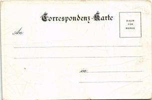 Sarentino, Sarnthein, Sarntal (Südtirol); general view. Art Nouveau, floral, litho (fa)