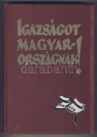 1928 Igazságot Magyarországnak! A trianoni békeszerződés következményeinek ismertetése és bírálata a Magyar Külügyi Társaság kiadásában, Budapest, 2db térképmelléklettel és nagyon szép állapotban