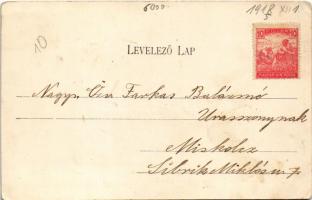 1918 Kisvárda, Major üzlete, Mauthner magvak reklám, Fő utca, Friedmann Elemér bazára és saját kiadá...