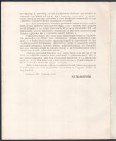 1901 A Budapesti Központi Tejcsarnok Szövetkezet közgyűlésének jegyzőkönyve, 1901. ápr. 11. Bp., Sch...