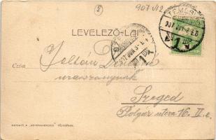 1907 Temesvár, Timisoara; Gizella árvaház / Gisella Waisenhaus / orphanage (EK)