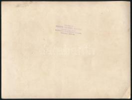 1931 Horváth Attila (1862-1921) vak zeneszerző, zongoraművész emléktáblájának felavatása a Vakok Int...