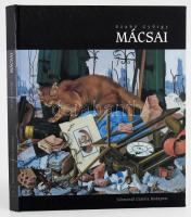 Szabó György: Mácsai. Bp., 2002, Körmendi Galéria, 174 p. Reprodukciókkal, Mácsai István műveivel gazdagon illusztrált. Kiadói kartonált papírkötés. Első pár lap alján ragasztó nyoma látható.