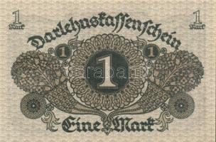 Német Birodalom / Weimari Köztársaság 1920. 1M (4x) egymás utáni sorszámokkal T:I