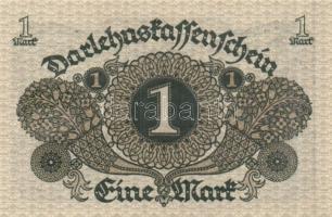 Német Birodalom / Weimari Köztársaság 1920. 1M (5x) egymás utáni sorszámokkal T:I