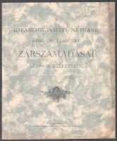 1906 A Balassagyarmati Népbank Részvénytársulat zárszámadásai az 1905-ik üzletévről. Balassagyarmat, 1906, Balassagyarmat Könyvnyomda Szövetkezet, 8 sztl. lev. Kiadói papírkötés.